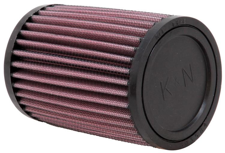 K&N Engineering K&N Filter Universal Rubber Filter - Round Straight 3.5in Base OD x 3.5in Top OD x 5in H