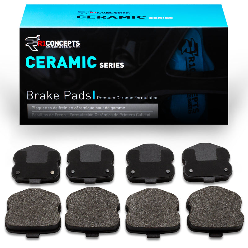 R1 Concepts R1 06-13 Chevrolet Corvette Rear R1 Ceramic Brake Pads