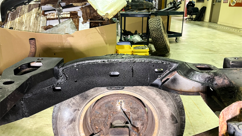RustBuster Rust Buster 2004-2012 GM Colorado & Canyon Crew Cab Rear Over Axle Frame Section - Left