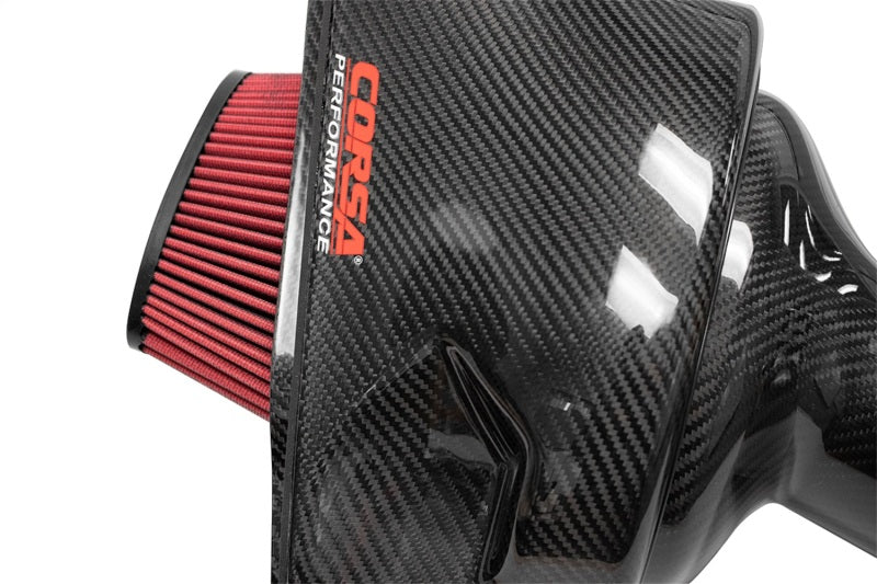 CORSA Performance Corsa 2015-2019 Chevrolet Corvette C7 Z06 Carbon Fiber Air Intake with DryTech Filter