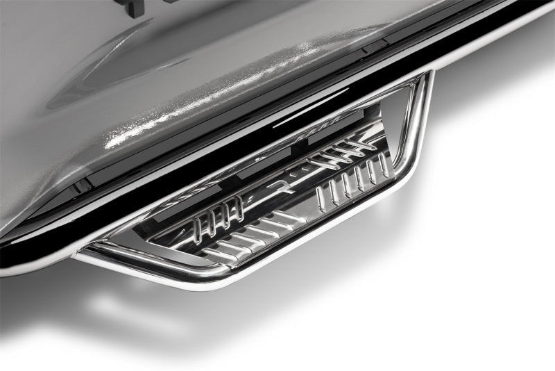 N-Fab Podium SS 2019 Dodge RAM 2500/3500 Crew Cab All Beds Gas/Diesel - Polished Stainless - 3in
