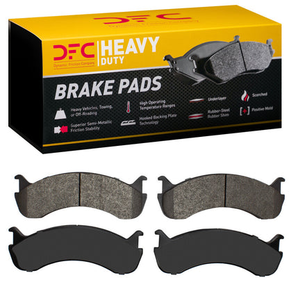 DFC 98-24 Beaver Motorcoach Monterey Rear/Front/Fr & Rr Heavy Duty Pads - Semi Metallic