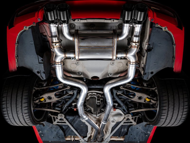 AWE Tuning BMW F8X M3/M4 SwitchPath Cat-Back Exhaust - Diamond Black Tips
