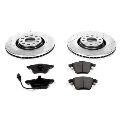 PowerStop Power Stop 05-09 Audi A4 Front Z23 Evolution Sport Brake Kit