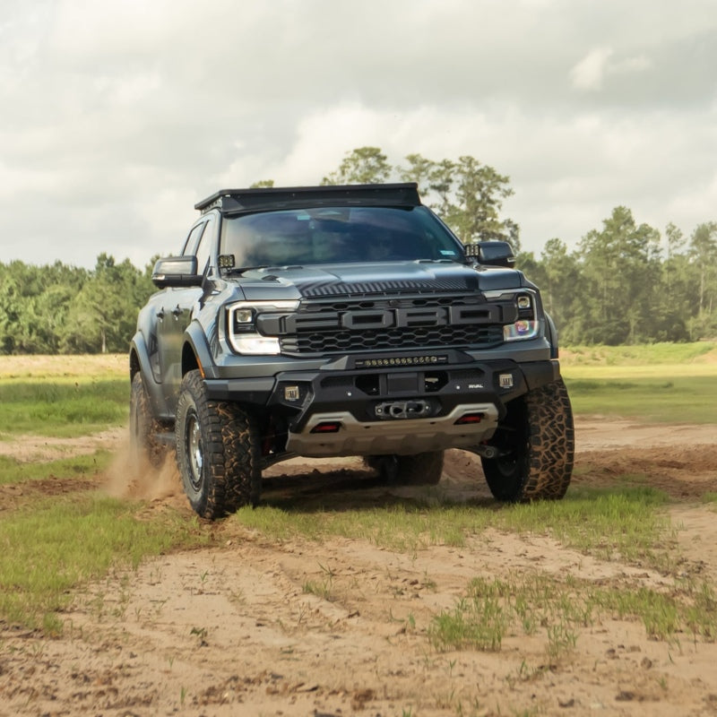 Rival 4x4 RIVAL 24-26 Ford Ranger Raptor Front Aluminum Bumper w/Winch Mount and Recovery Points