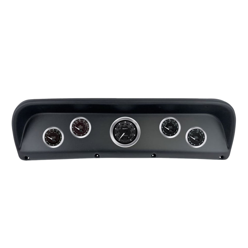 Autometer Chrono Direct Fit Dash Kit 67-72 Ford F100 (1 x 3-3/8in. / 4 x 2-1/16in.)