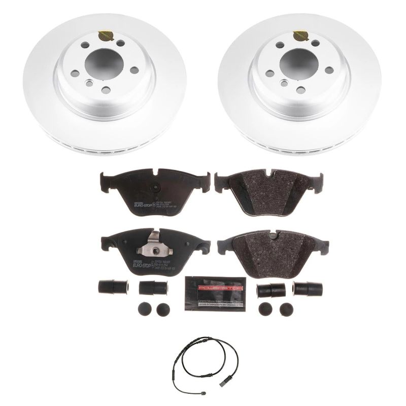 PowerStop Power Stop 14-16 BMW 528i Front Euro-Stop Brake Kit