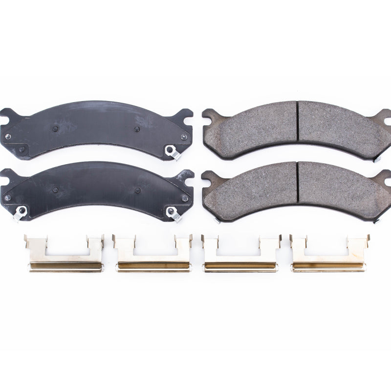 PowerStop Power Stop 00-05 Cadillac DeVille Front Z17 Evolution Ceramic Brake Pads w/Hardware