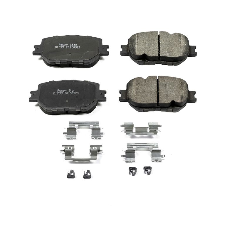 PowerStop Power Stop 14-15 Lexus IS250 Front Z17 Evolution Ceramic Brake Pads w/Hardware