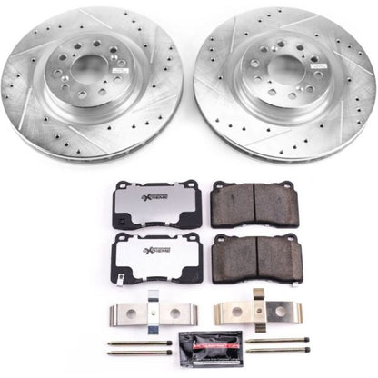 PowerStop Power Stop 17-19 Honda Civic Front Z26 Street Warrior Brake Kit