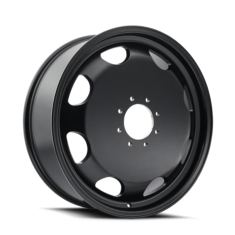 Cali Off-Road 9110D Summit Dually 20x8.25 / 8x210 BP / 100mm Offset / 154.2mm Hub Matte Black Wheel