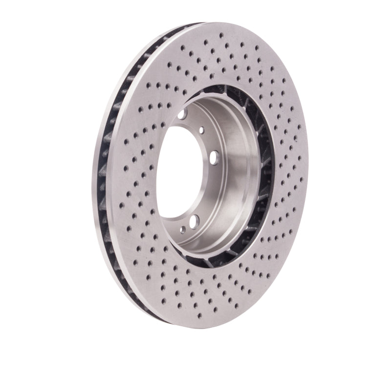 DFC 98-12 Porsche 911 Left Front Drilled Brake Rotor
