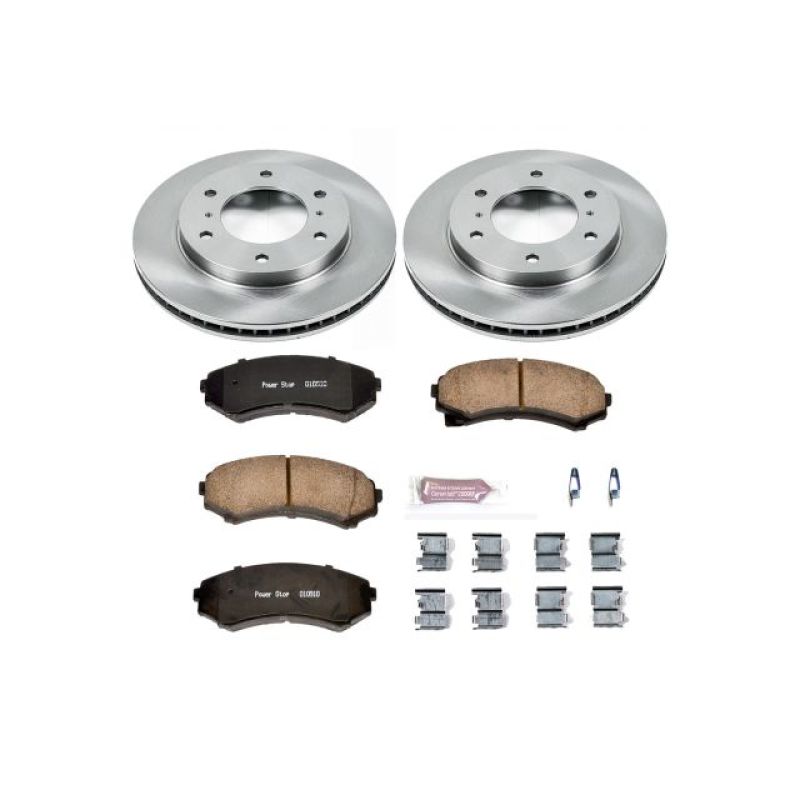 PowerStop Power Stop 01-06 Mitsubishi Montero Front Autospecialty Brake Kit
