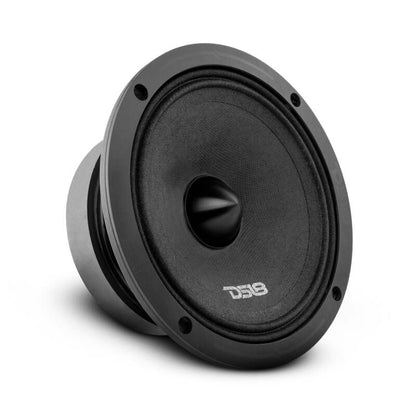 DS18 6.5in 300 Watts RMS 4 ohm Neodymium and Ferrite Magnet Bullet Mid-Range Loudspeaker
