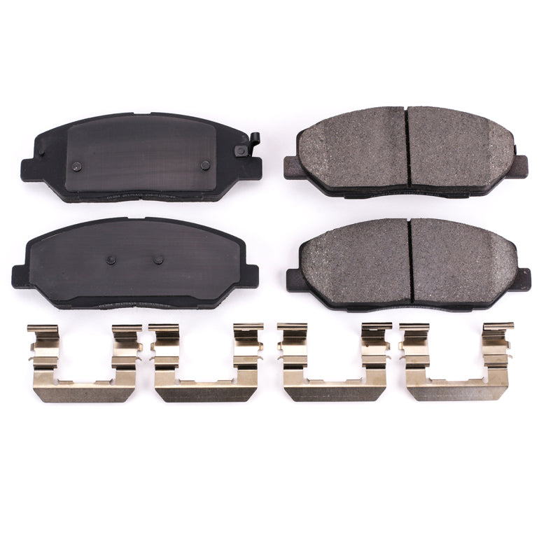 PowerStop Power Stop 09-11 Hyundai Genesis Front Z17 Evolution Ceramic Brake Pads w/Hardware