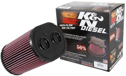 K&N Engineering K&N 2017 Ford F250 Super Duty V8-6.7L DSL Replacement Drop In Air Filter
