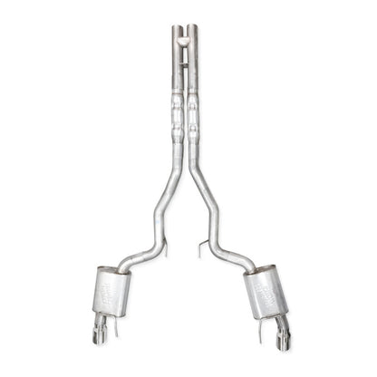 Stainless Works 2024 Mustang GT Catback Dual Tips Redline Sound H-Pipe Performance Connect Exhaust