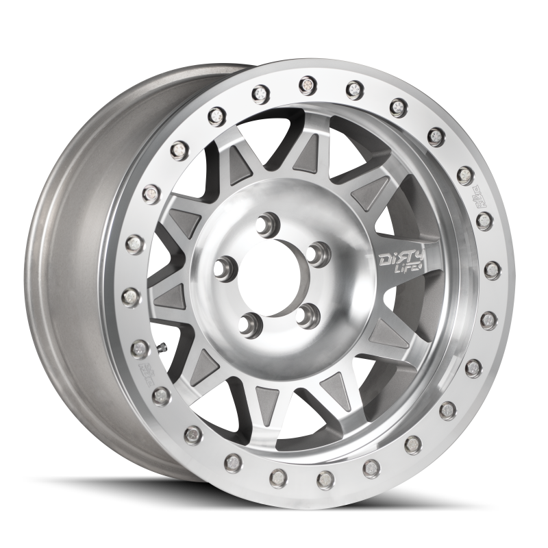 Dirty Life 9302 Roadkill 17x9 / 5x114.3 BP / -14mm Offset / 83.82mm Hub Machined Wheel - Beadlock