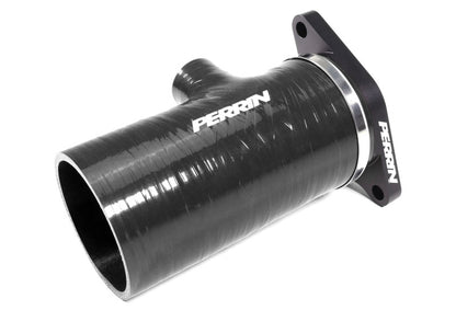Perrin Performance PERRIN 22-26 Subaru WRX / 20-25 LGT & OBXT Turbo Inlet Hose w/Turbo Adapter Flange (Short) - Black