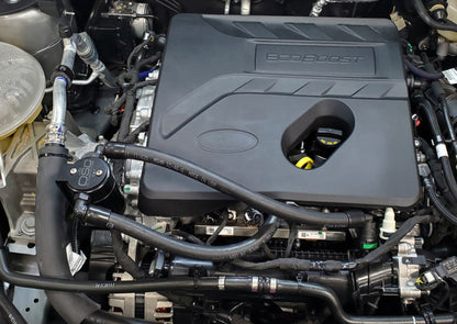 J&L 2021-2024 Ford Bronco 1.5L EcoBoost Passenger Side Oil Separator 3.0 - Black Anodized