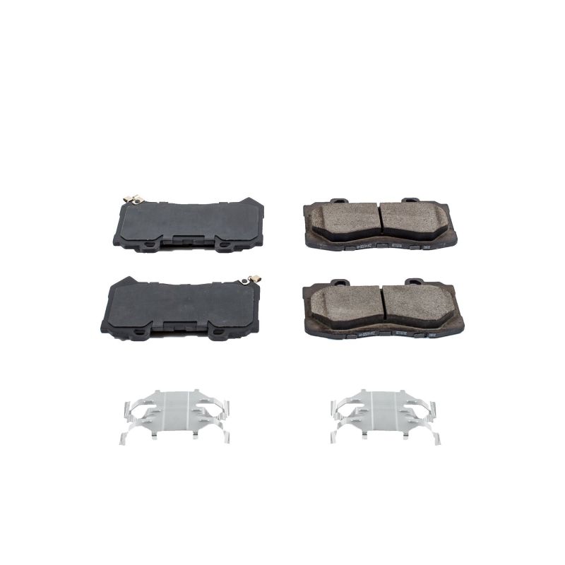 PowerStop Power Stop 15-19 Chevrolet Colorado Front Z17 Evolution Ceramic Brake Pads w/Hardware