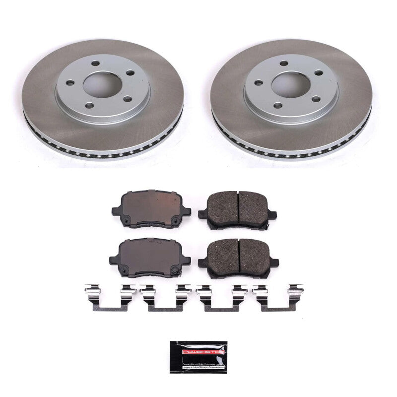 PowerStop Power Stop 08-11 Chevrolet HHR Front Semi-Coated Rotor Kit