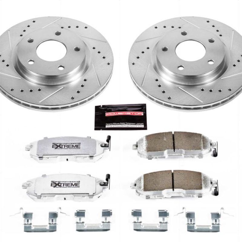PowerStop Power Stop 13-18 Nissan Sentra Front Z26 Street Warrior Brake Kit