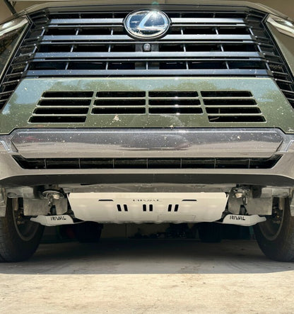 Rival 4x4 Rival 2024-2026 Lexus GX550 including Overtrail  Aluminum Engine Skid Plate