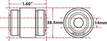 SPC Performance xAxis Jeep Track Bar