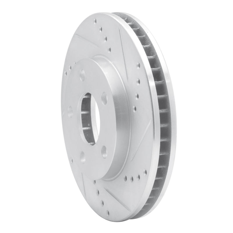 R1 Concepts R1 97-05 Buick Century Front Right Drilled & Slotted Silver Brake Rotor