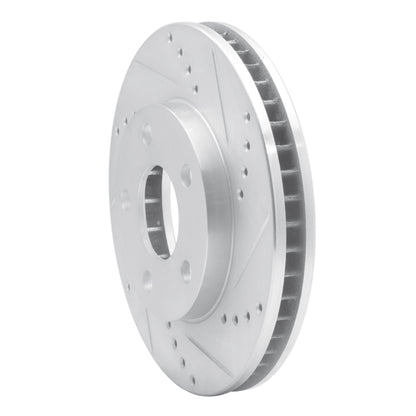 R1 Concepts R1 97-05 Buick Century Front Right Drilled & Slotted Silver Brake Rotor