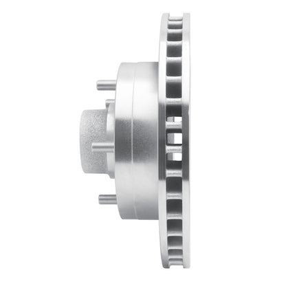 R1 Concepts R1 85-97 Dodge B200 / B200 Van / B250 Front Left Drilled & Slotted Silver Brake Rotor