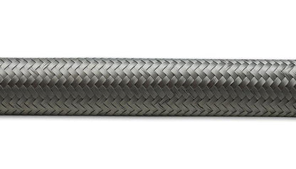 Vibrant -8 AN SS Braided Flex Hose (5 foot roll)