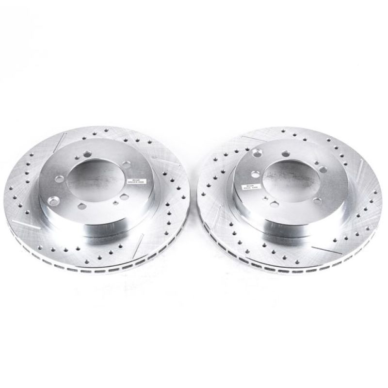 PowerStop Power Stop 94-96 Dodge Stealth Rear Evolution Drilled & Slotted Rotors - Pair