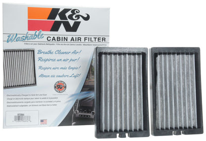 K&N Engineering K&N 2018 Jeep Wrangler JL 2.0L/3.6L Cabin Air Filter - 2 Per Box