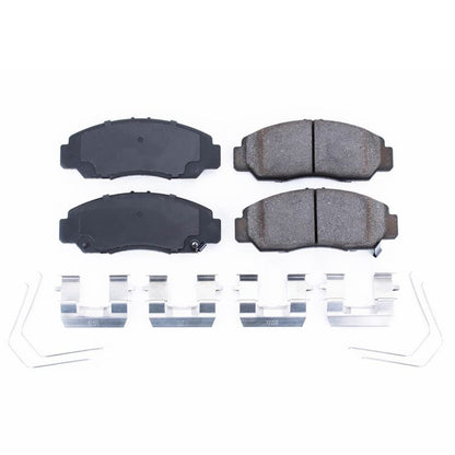 PowerStop Power Stop 06-15 Honda Civic Front Z17 Evolution Ceramic Brake Pads w/Hardware