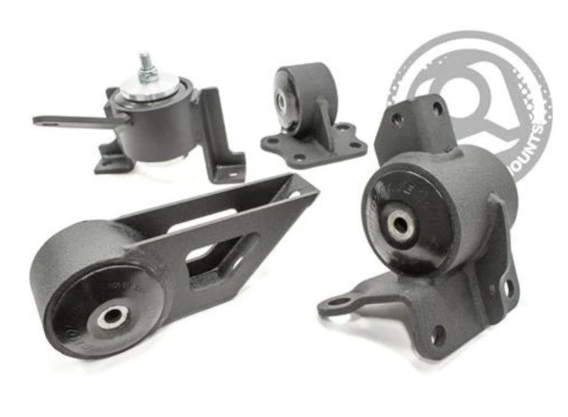 Innovative Mounts Innovative 05-12 Lotus ELISE/EXIGE 2ZZ Black Steel Mounts 75A Bushings
