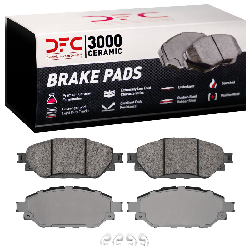 DFC 16-25 Toyota Hilux (Mexico) Front 3000 Ceramic Brake Pads