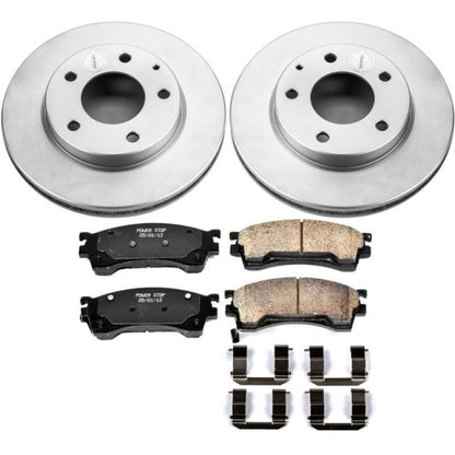 PowerStop Power Stop 93-97 Ford Probe Front Z17 Evolution Geomet Coated Brake Kit