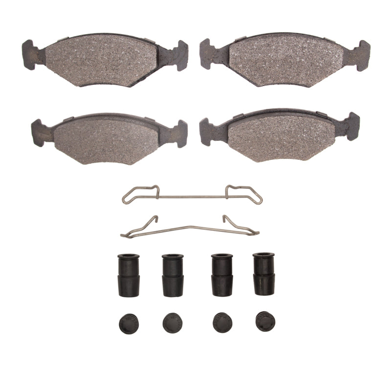 R1 Concepts R1 87-93 Volkswagen Fox Front Optimum OE Pads & Hardware Kit