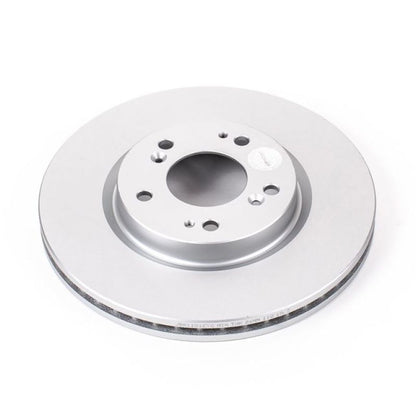 PowerStop Power Stop 06-12 Mitsubishi Eclipse Front Evolution Geomet Coated Rotor