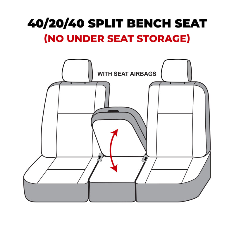 Covercraft Endura Waterproof Polyester SeatSaver Custom Front Row Seat Covers
