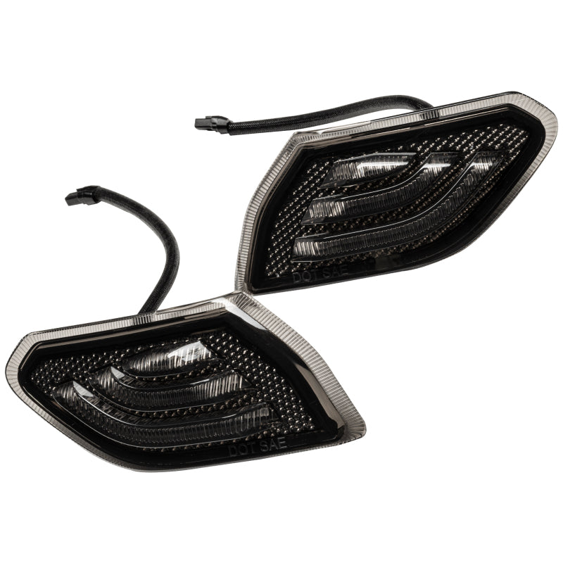 ORACLE Lighting Oracle Jeep Wrangler JL Smoked Lens LED Front Sidemarkers