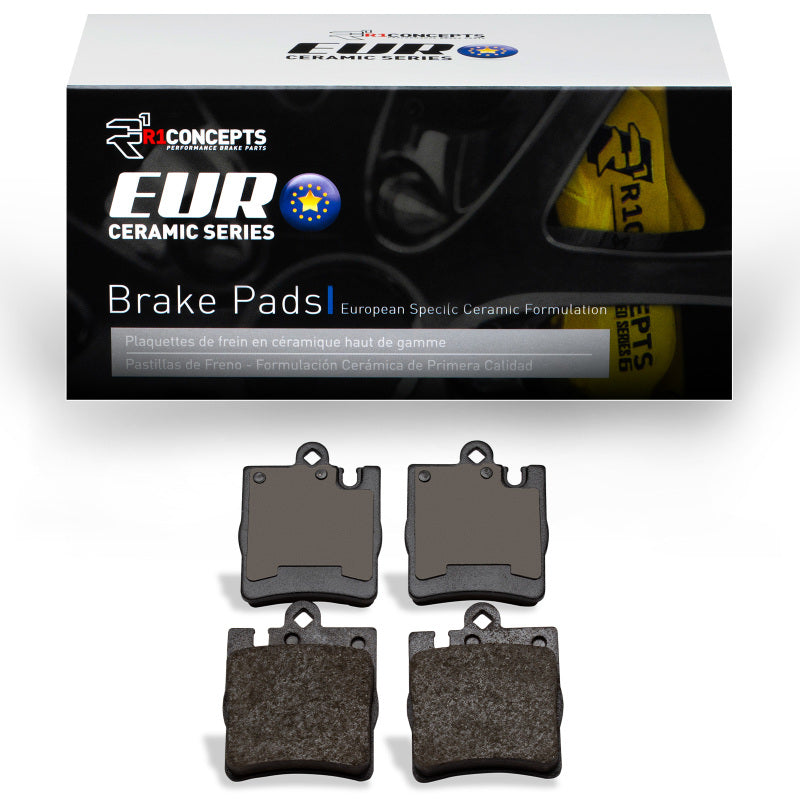 R1 Concepts R1 96-11 Mercedes-Benz SLK280 Rear Euro Ceramic Brake Pads