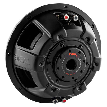 DS18 10in 500 Watts RMS 2 ohm DVC Shallow Mount Water Resistant Subwoofer