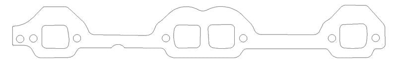 Cometic Gasket Cometic Chevy Gen1 Small Block V8 .064in ArmorCore Exhaust Manifold Gskt Set-Brodix Race-Rite Heads