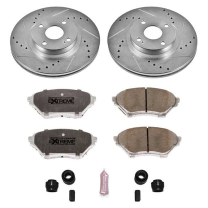 PowerStop Power Stop 01-05 Mazda Miata Front Z26 Street Warrior Brake Kit