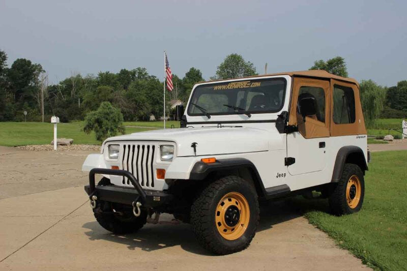 Fishbone Offroad 87-95 Jeep YJ YJ Wrangler Piranha Front Bumper w Tube Guard