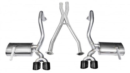 CORSA Performance Corsa 1997-2004 Chevrolet Corvette C5 Z06 5.7L V8 Black Xtreme Cat-Back + XO Exhaust