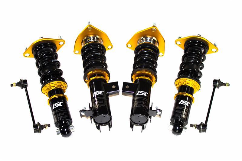 ISC Suspension 00-05 Toyota Celica (Chas: ZZT230,ZZT231) N1 Coilovers-Race/Track 10k/7k Spring Rates